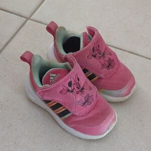 Adidas Infant Pink Minnie Mouse Sneakers